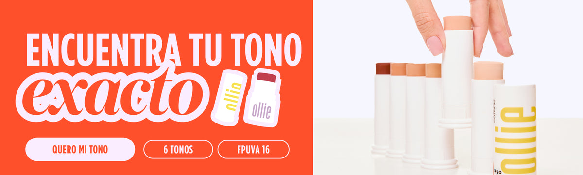 Produtos Ollie para proteção solar - meuollie