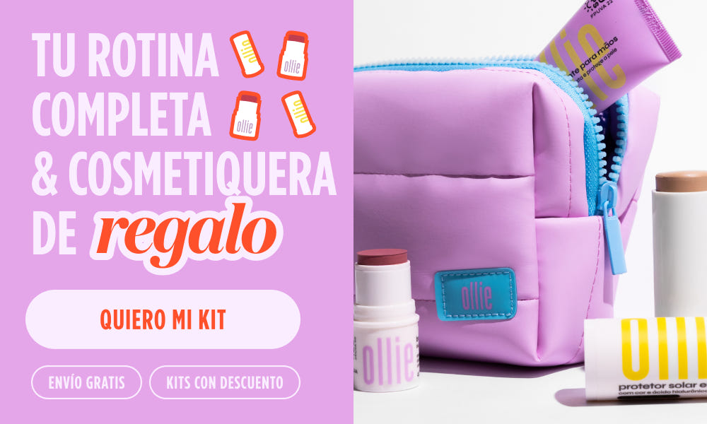 Produtos Ollie para proteção solar - meuollie
