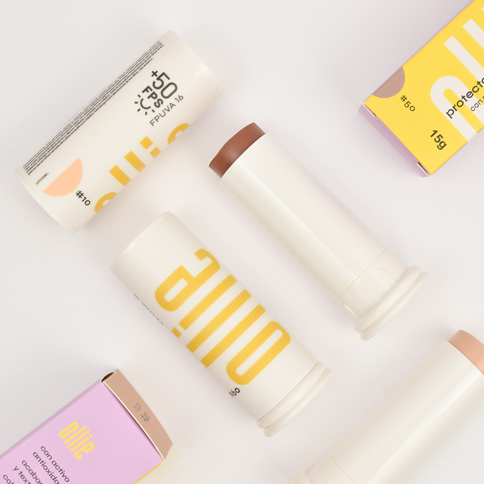 Protector Solar en Barra Con Color FPS +50 - Color: 