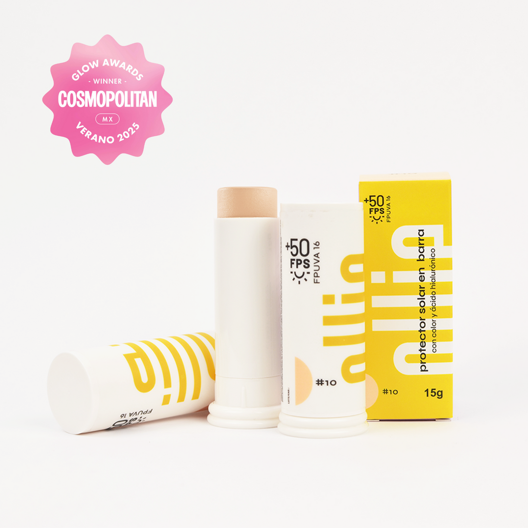 Protector Solar en Barra Con Color FPS +50 - Color: #10