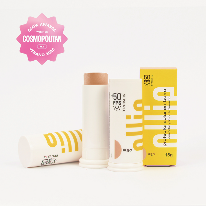 Protector Solar en Barra Con Color FPS +50 - Color: 