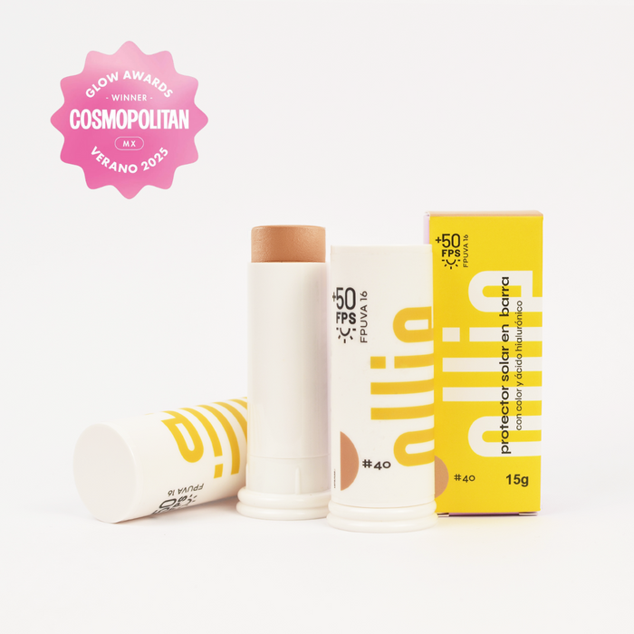 Protector Solar en Barra Con Color FPS +50 - Color: 