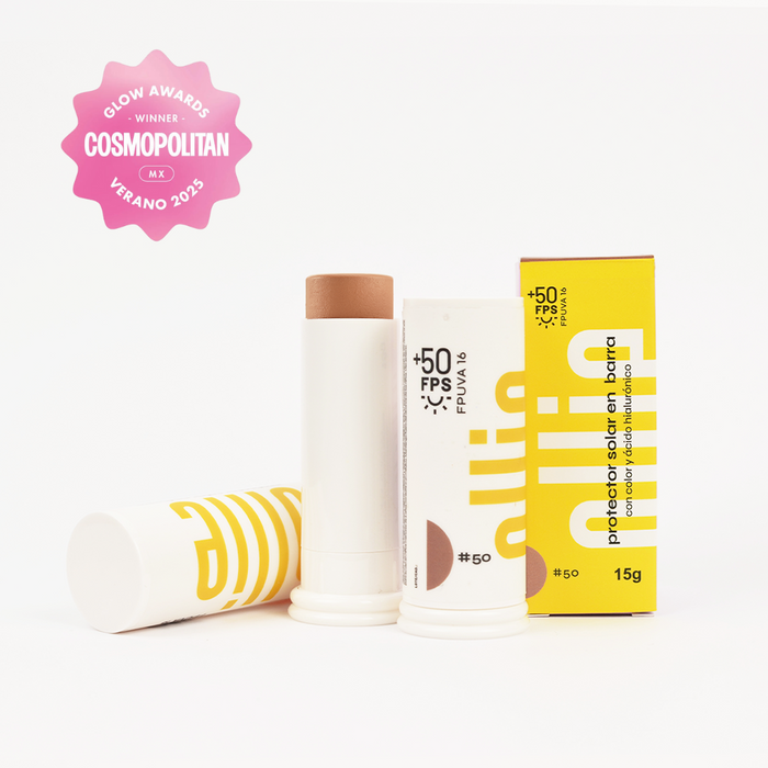 Protector Solar en Barra Con Color FPS +50 - Color: 