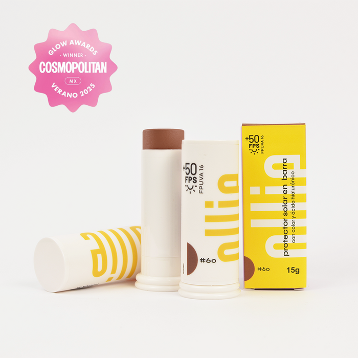 Protector Solar en Barra Con Color FPS +50 - Color: 
