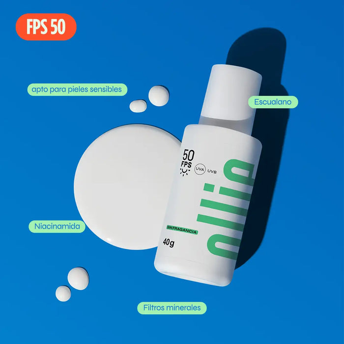 Protector Solar Mineral Fluido FPS 50 FPUVA 16